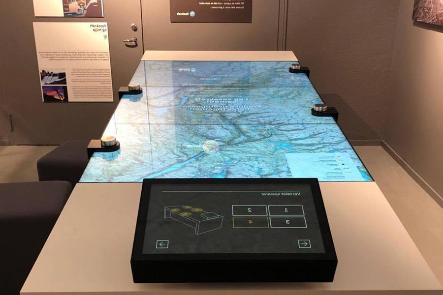 西泰勒马克博物馆的互动地图